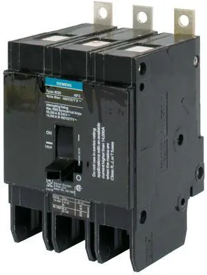 BQD315 - Bolt On Circuit Breaker, 15 Amps, Number of Poles: 3, 277/480VAC AC Voltage Rating BQD315 - Bolt On Circuit Breaker, 15 Amps, Number of Poles: 3, 277/480VAC AC Voltage Rating