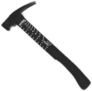 22 oz 4340 Steel Hammer, Poly Fiberglass Handle | Milled Face, Rip Claw, Shock-Absorbing Poly-Fiberglass Handle, No-Slip Grip, Cerakote Finish, Made in USA BH22STPFM 22 oz 4340 Steel Hammer, Poly Fiberglass Handle | Milled Face, Rip Claw, Shock-Absorbing Poly-Fiberglass Handle, No-Slip Grip, Cerakote Finish, Made in USA BH22STPFM