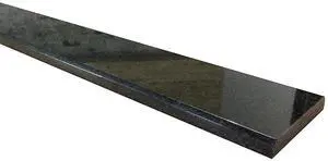 Absolute Black Granite Doorway Threshold Tile (Marble Saddle) Polished for Floor Transition, Window sill, Maintenance Free, Stain Resistant (4" x 36") Absolute Black Granite Doorway Threshold Tile (Marble Saddle) Polished for Floor Transition, Window sill, Maintenance Free, Stain Resistant (4" x 36")