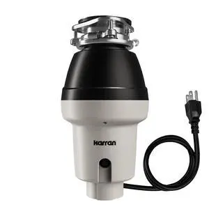 1/2 HP Garbage Disposal with Power Cord Quiet Continuous Feed Kitchen Sink Disposal, 3800 RPM Stainless Steel Grinding Chamber, Anti-Jam Technology, Easy 3-Bolt Mount, Compact Design 1/2 HP Garbage Disposal with Power Cord Quiet Continuous Feed Kitchen Sink Disposal, 3800 RPM Stainless Steel Grinding Chamber, Anti-Jam Technology, Easy 3-Bolt Mount, Compact Design