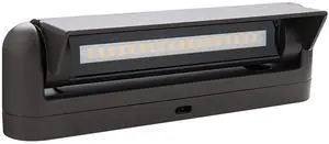 WAC Landscape Lighting, Linear Adjustable LED 12V Path and Area Light with Riser and Stem Kit 3000K Warm White Built-in LED in Black WAC Landscape Lighting, Linear Adjustable LED 12V Path and Area Light with Riser and Stem Kit 3000K Warm White Built-in LED in Black