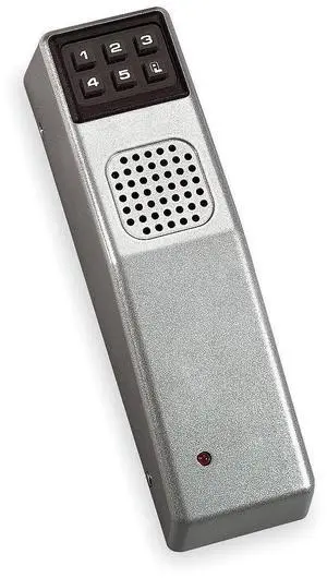 PG30MS Pilfergard 95 Decibel Dual Piezo Siren Surface Mount Keypad-Controlled Door Alarm, 9V Battery, Metallic Silver Finish PG30MS Pilfergard 95 Decibel Dual Piezo Siren Surface Mount Keypad-Controlled Door Alarm, 9V Battery, Metallic Silver Finish
