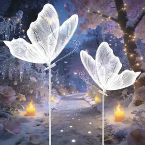 2PCS 23.6in Butterfly Floor Lamp,Whimsical Wedding LED Floor Lamps - Romantic Wedding Butterflys Floors Lamp Garden Lights Butterfly Hanging Decorations for Weddings Parties(Silver, 48W 110V) 2PCS 23.6in Butterfly Floor Lamp,Whimsical Wedding LED Floor Lamps - Romantic Wedding Butterflys Floors Lamp Garden Lights Butterfly Hanging Decorations for Weddings Parties(Silver, 48W 110V)
