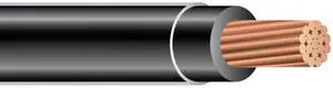 6 AWG Gauge 19 Stranded Insulated Copper THHN/THWN-2 Building Wire - 600 Volts Residential, Commercial, Industrial UL Listed - Black (150 Feet) 6 AWG Gauge 19 Stranded Insulated Copper THHN/THWN-2 Building Wire - 600 Volts Residential, Commercial, Industrial UL Listed - Black (150 Feet)