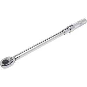 Stanley J6016C 1/2" Ratcheting Head Micrometer Torque Wrench, 30-150-Ft lb Stanley J6016C 1/2" Ratcheting Head Micrometer Torque Wrench, 30-150-Ft lb