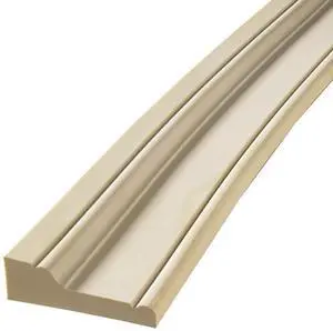 #97 Adams: Flexible Casing Molding: 1-1/16" Thick x 3-7/16" Wide - PRE Curved to fit Specific Half Round Arches: 42" Diameter up to 56" Diameter #97 Adams: Flexible Casing Molding: 1-1/16" Thick x 3-7/16" Wide - PRE Curved to fit Specific Half Round Arches: 42" Diameter up to 56" Diameter