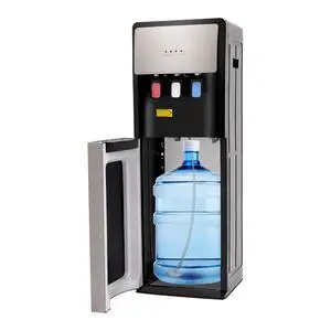 Bottom Loading Water Cooler Dispenser,Freestanding Bottom Loading Hot Cold Water Dispenser for 5 Gallon Bottles,5-10/41-50, 85-95/185-203 (Silver Grey) Bottom Loading Water Cooler Dispenser,Freestanding Bottom Loading Hot Cold Water Dispenser for 5 Gallon Bottles,5-10/41-50, 85-95/185-203 (Silver Grey)
