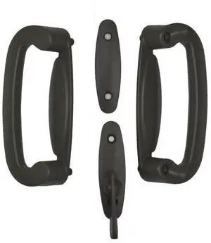 Andersen Tribeca 2-Panel Gliding Door Hardware Set - Black - 9184666 Andersen Tribeca 2-Panel Gliding Door Hardware Set - Black - 9184666