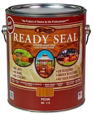 3-Pack of 1 gal 115 Pecan Exterior Stain & Sealer for Wood 3-Pack of 1 gal 115 Pecan Exterior Stain & Sealer for Wood