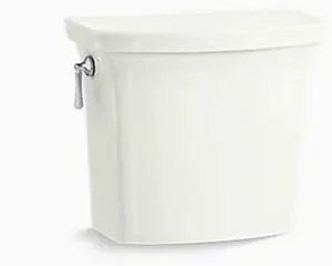 4143-NY Corbelle 1.28 gpf toilet tank with AquaPiston flush technology and left-hand trip lever, Dune 4143-NY Corbelle 1.28 gpf toilet tank with AquaPiston flush technology and left-hand trip lever, Dune