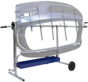 Rotating Paint Stand Universal W/Tool Tray&360° Rotation Adjustable | Bars, Car Body Paint Panel Stand, Drying Rack Holder, for Automotive Bumpers Fenders Doors Hoods Works, W/2 Wheels Rotating Paint Stand Universal W/Tool Tray&360° Rotation Adjustable | Bars, Car Body Paint Panel Stand, Drying Rack Holder, for Automotive Bumpers Fenders Doors Hoods Works, W/2 Wheels
