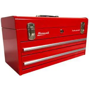 Industrial 20-Inch 2-Drawer Friction Toolbox, Red Powder Coat, RD00202200 Industrial 20-Inch 2-Drawer Friction Toolbox, Red Powder Coat, RD00202200