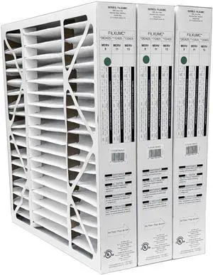 FILXUMC082425-24" x 25" x 4" Pleated Air Filter, MERV 8 replaces old part # FILXXCAR0024 (3-Pack) FILXUMC082425-24" x 25" x 4" Pleated Air Filter, MERV 8 replaces old part # FILXXCAR0024 (3-Pack)