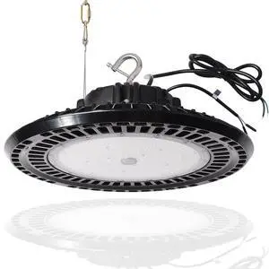 480V LED UFO High Bay Light, 240W/200W/180W Power Selectable, 4000K/5000K/5700K CCT Tunable, 0-10V Dimmable, ETL Listed Open Hook, 1000W MH/HPS Equivalent 480V LED UFO High Bay Light, 240W/200W/180W Power Selectable, 4000K/5000K/5700K CCT Tunable, 0-10V Dimmable, ETL Listed Open Hook, 1000W MH/HPS Equivalent