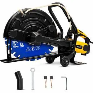 3200W Electric 16" Cutter Circular Saw Wet/Dry Concrete Saw Cutter Saw 20AMP Water Line Attachment Included 16" Blade 3200W Electric 16" Cutter Circular Saw Wet/Dry Concrete Saw Cutter Saw 20AMP Water Line Attachment Included 16" Blade