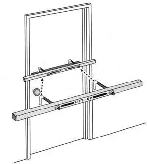 SB-010042 Single Outswing Door Bar SB-010042 Single Outswing Door Bar