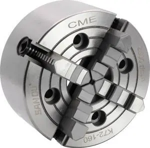 CME 6" 4-Jaw Independent Lathe Chuck, Plain (Flat) Back, Reversible Jaws CME 6" 4-Jaw Independent Lathe Chuck, Plain (Flat) Back, Reversible Jaws