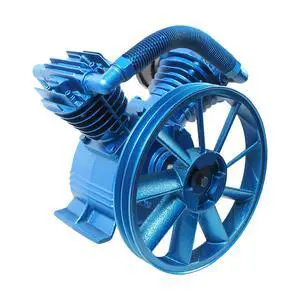 Air Compressor Pump Head, 175 PSI 5.5HP V-Type Air Compressor Head Pump Twin Cylinder Design Low Energy Consumption Air Compressor with Flywheel, Cast Iron Aluminum (Style 5) Air Compressor Pump Head, 175 PSI 5.5HP V-Type Air Compressor Head Pump Twin Cylinder Design Low Energy Consumption Air Compressor with Flywheel, Cast Iron Aluminum (Style 5)