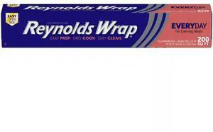 Wrap Standard Aluminum Foil - 200 sq ft Wrap Standard Aluminum Foil - 200 sq ft