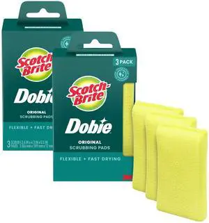Dobie All Purpose Cleaning Pads, Count 6 Dobie All Purpose Cleaning Pads, Count 6