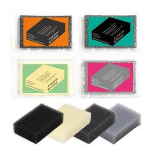 Sponge Kitchen Sponges, Made in Japan All Surface Scratch-Free Odor Resistant Durable Long-Lasting Sponge for Dishwashing, Monochrome, 4 Count Sponge Kitchen Sponges, Made in Japan All Surface Scratch-Free Odor Resistant Durable Long-Lasting Sponge for Dishwashing, Monochrome, 4 Count