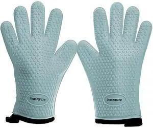 Silicone Smoker Oven Gloves For Women -Extreme Heat Resistant BBQ Gloves -Handle Hot Food Right on Your Smoker Grill Fryer|Waterproof Oven Mitts Grill Gloves |Superior Set+3 Bonuses Silicone Smoker Oven Gloves For Women -Extreme Heat Resistant BBQ Gloves -Handle Hot Food Right on Your Smoker Grill Fryer|Waterproof Oven Mitts Grill Gloves |Superior Set+3 Bonuses