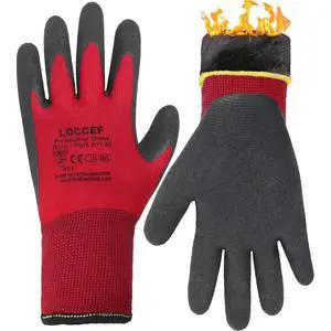 2 Pairs Winter Work Gloves for Men and Women, Freezer Gloves for Work Below Zero, Thermal Insulated, Super Grip (L) 2 Pairs Winter Work Gloves for Men and Women, Freezer Gloves for Work Below Zero, Thermal Insulated, Super Grip (L)