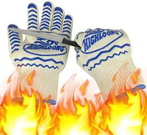 BBQ Gloves, Oven Gloves Original 2 Pack1472 Extreme Heat Resistant, Grilling Gloves Silicone Non-Slip Oven Mitts, Kitchen Gloves for BBQ, Grilling, Cooking, Baking BBQ Gloves, Oven Gloves Original 2 Pack1472 Extreme Heat Resistant, Grilling Gloves Silicone Non-Slip Oven Mitts, Kitchen Gloves for BBQ, Grilling, Cooking, Baking