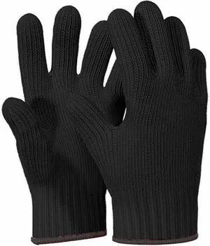 Heat Resistant Gloves Aramid Oven Gloves with Fingers for Cooking & Grilling, Lightweight BBQ Gloves with Cotton Lining, Non-Slip, 9.45"x3.94" Kitchen Mitts for Baking & Frying, Great Gift for Chefs Heat Resistant Gloves Aramid Oven Gloves with Fingers for Cooking & Grilling, Lightweight BBQ Gloves with Cotton Lining, Non-Slip, 9.45"x3.94" Kitchen Mitts for Baking & Frying, Great Gift for Chefs