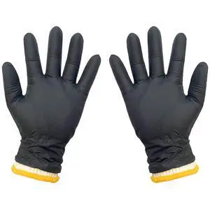 BBQ Gloves Disposable Heat Resistant - 4 Reusable Cotton Liners & 100 Nitrile Gloves for Barbecue Smoker, Grilling, Cooking Hot Meat, Food Prep - 5Mil, Non-Slip Grip, Black Large BBQ Gloves Disposable Heat Resistant - 4 Reusable Cotton Liners & 100 Nitrile Gloves for Barbecue Smoker, Grilling, Cooking Hot Meat, Food Prep - 5Mil, Non-Slip Grip, Black Large