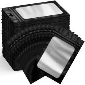 300 Pack Smell Proof Resealable Bags for Food Storage,Mylar Clear Bags 4x6 Black Packaging Bag- Edibles,Odorless Scent Proof Bag for Cookies, Zip Foil Pouch for Small Business, trading card 300 Pack Smell Proof Resealable Bags for Food Storage,Mylar Clear Bags 4x6 Black Packaging Bag- Edibles,Odorless Scent Proof Bag for Cookies, Zip Foil Pouch for Small Business, trading card
