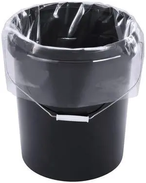 5 Gallon Bucket Liner Bags for Marinating and Brining, Food Grade, BPA Free, Extra Heavy Duty Leak Proof, Great for Food Storage, Ice Bucket, 4Mil, Pack of 12 5 Gallon Bucket Liner Bags for Marinating and Brining, Food Grade, BPA Free, Extra Heavy Duty Leak Proof, Great for Food Storage, Ice Bucket, 4Mil, Pack of 12
