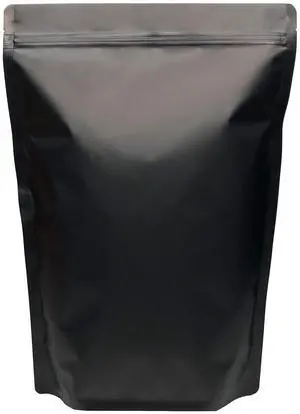 50 Pack 1 Gallon Matte Black Stand Up Food Storage Bags 5 Mil 10x14 Inches Resealable Food Storage Zipper Pouch Bag, Large Heat Sealable Plastic Foil Packaging Pouches 50 Pack 1 Gallon Matte Black Stand Up Food Storage Bags 5 Mil 10x14 Inches Resealable Food Storage Zipper Pouch Bag, Large Heat Sealable Plastic Foil Packaging Pouches