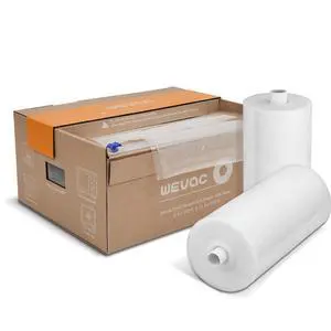 8''x100' & 11''x100' 2 Rolls Food Vacuum Seal Roll Keeper with Cutter, Ideal Vacuum Sealer Bags for Food Saver, BPA Free, Commercial Grade, Great for Storage, Meal prep and Sous Vide 8''x100' & 11''x100' 2 Rolls Food Vacuum Seal Roll Keeper with Cutter, Ideal Vacuum Sealer Bags for Food Saver, BPA Free, Commercial Grade, Great for Storage, Meal prep and Sous Vide