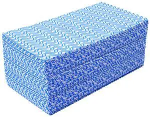Handi Wipe Reusable Cloths - Multi-Purpose Disposable Dish Cloths and Towels, Ultra Absorbent, Fast-Dry, Durable Cleaning Wipes for Kitchen and Home, Blue, 11.8 x 21 inches, Pack of 80 Handi Wipe Reusable Cloths - Multi-Purpose Disposable Dish Cloths and Towels, Ultra Absorbent, Fast-Dry, Durable Cleaning Wipes for Kitchen and Home, Blue, 11.8 x 21 inches, Pack of 80