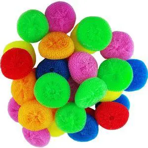 30PCS Plastic Dish Scrubbers for Dishes Plastic Pot Round Scrubber Scouring Pad Nylon Dish Scrubber, Poly Mesh Scouring Dish Pads Non Scratch Scrubbers 30PCS Plastic Dish Scrubbers for Dishes Plastic Pot Round Scrubber Scouring Pad Nylon Dish Scrubber, Poly Mesh Scouring Dish Pads Non Scratch Scrubbers