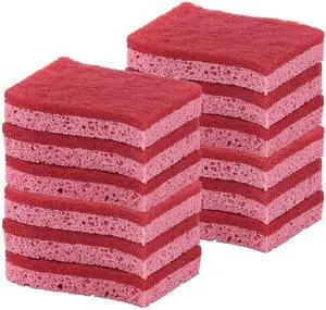 Kitchen Sponges for Washing Dishes, Non-Scratch Cellulose Dish Scrub Sponges, Cleaning Sponges for Household Use, Safe Cleaning Products, Kitchen Sponges Pack of 12 Kitchen Sponges for Washing Dishes, Non-Scratch Cellulose Dish Scrub Sponges, Cleaning Sponges for Household Use, Safe Cleaning Products, Kitchen Sponges Pack of 12