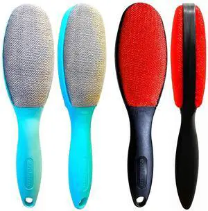 4Pack 2Colors Lint Brush for Clothes Furniture Couch, Lint Brush Pet Hair Remover for Clothes Brush, Reusable Lint Brushes for Pet Hair,Velvet Brush, Pet Brush, Fabric Brush 4Pack 2Colors Lint Brush for Clothes Furniture Couch, Lint Brush Pet Hair Remover for Clothes Brush, Reusable Lint Brushes for Pet Hair,Velvet Brush, Pet Brush, Fabric Brush