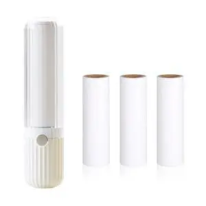 Mini Lint Roller for Clothes Reuseable Pocket Lint Remover for Travel, Portable Sticky Roller for Pet Hair, Small Lint Roller with 4 Rolls Refillable Mini Lint Roller for Clothes Reuseable Pocket Lint Remover for Travel, Portable Sticky Roller for Pet Hair, Small Lint Roller with 4 Rolls Refillable