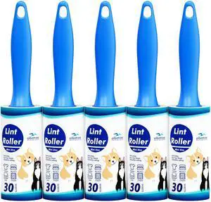 Mini Extra Sticky Lint Rollers for Travel - 150 Sheets Small Sized Portable Lint Removers for Pet Hair and Debris Pickup150, Travel Essentials Mini Extra Sticky Lint Rollers for Travel - 150 Sheets Small Sized Portable Lint Removers for Pet Hair and Debris Pickup150, Travel Essentials