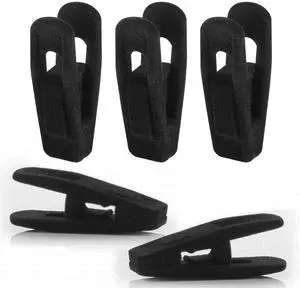 Velvet Hanger Clips - 20pcs Plastic Clips for Velvet Hangers Velvet Hanger Clips - 20pcs Plastic Clips for Velvet Hangers