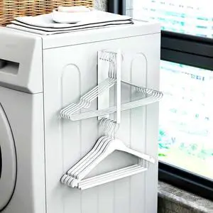 Magnetic Hanger Organizer for Washing Machine & Closet Laundry Room,Hanger Storage Rack Stacker Magnetic Hanger Organizer for Washing Machine & Closet Laundry Room,Hanger Storage Rack Stacker