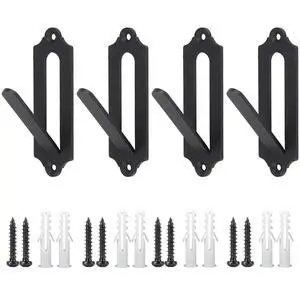 4 Pack 4.1"x1.4" European Mount Skull Hanger, Stainless Steel, 100% Stainless Steel, Wall Mount, Industrial, Deer, Mule, Antelope, Coyote, Small Game Animals 4 Pack 4.1"x1.4" European Mount Skull Hanger, Stainless Steel, 100% Stainless Steel, Wall Mount, Industrial, Deer, Mule, Antelope, Coyote, Small Game Animals