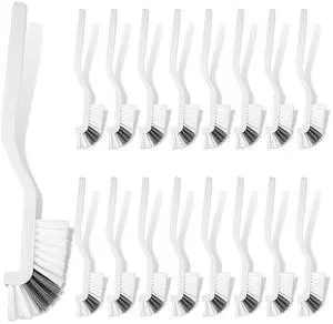 24 Pcs Kitchen Scrub Brush Bulk Sink Bathroom Edge Corner Cleaning Brush Right Angle Mini for Grout Household Dishwasher Tile Lines Window Track Deep Cleaning with Stiff Bristles 24 Pcs Kitchen Scrub Brush Bulk Sink Bathroom Edge Corner Cleaning Brush Right Angle Mini for Grout Household Dishwasher Tile Lines Window Track Deep Cleaning with Stiff Bristles