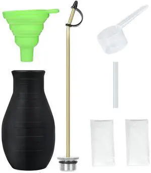 Diatomaceous Earth Duster, Powder Sprayer, Garden Duster Applicator Dispenser with Long Plastic Tube for Organic Gardening Agricultural Supplies for Diatomaceous Earth & Other Home Powder Applications Diatomaceous Earth Duster, Powder Sprayer, Garden Duster Applicator Dispenser with Long Plastic Tube for Organic Gardening Agricultural Supplies for Diatomaceous Earth & Other Home Powder Applications