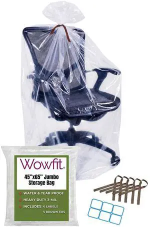 5 CT 45x65 inches Extra Large Clear Plastic Bags Perfect for Car Seat, Luggage, Suitcase, Stroller, Chair, Kids Bike and Attic Storage (3 Mil Flat Bags) 5 CT 45x65 inches Extra Large Clear Plastic Bags Perfect for Car Seat, Luggage, Suitcase, Stroller, Chair, Kids Bike and Attic Storage (3 Mil Flat Bags)
