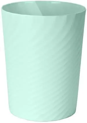 Small Plastic Trash Can - 1.8 Gallon - Light Green - Wastebasket Garbage Can Container Small Plastic Trash Can - 1.8 Gallon - Light Green - Wastebasket Garbage Can Container