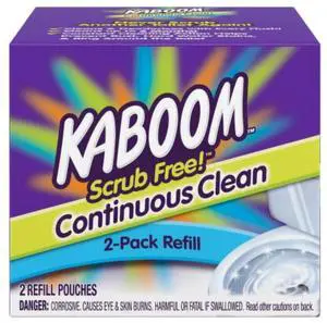 Scrub Free! Continuous Clean Toilet Cleaning Refill Tablets (2 Count Per Package) *Refill Tablets Only. Scrub Free! Continuous Clean Toilet Cleaning Refill Tablets (2 Count Per Package) *Refill Tablets Only.