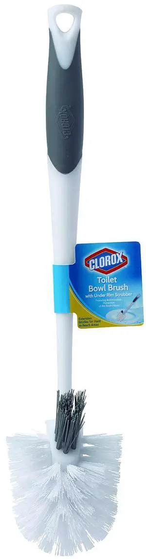 Toilet Bowl Brush With Under Rim Scrubber Toilet Bowl Brush With Under Rim Scrubber