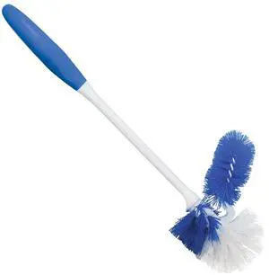 Classic Toilet Brush w/Under-The-Rim Scrubber, deep Cleans The Entire Toilet Bowl, Non-Slip Handle w/Rubber Comfort Grip, 1 Pack Classic Toilet Brush w/Under-The-Rim Scrubber, deep Cleans The Entire Toilet Bowl, Non-Slip Handle w/Rubber Comfort Grip, 1 Pack